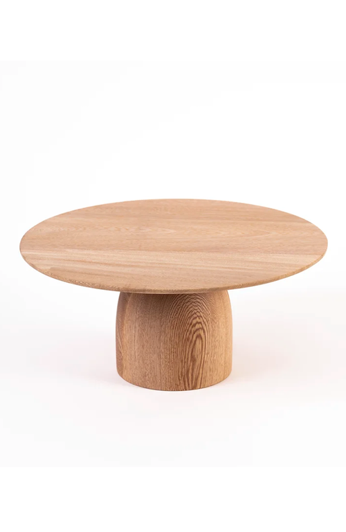 Shop Chechen Wood Design Cake Plate In Natural