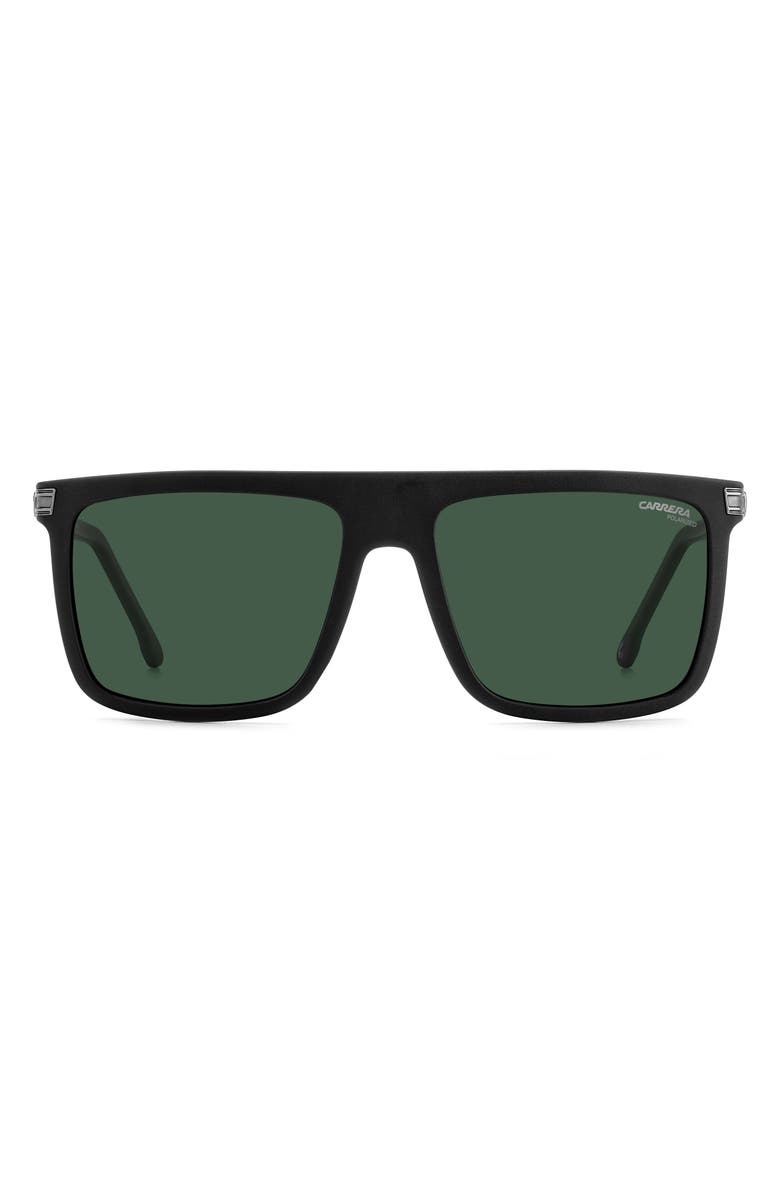 Carrera Eyewear 58mm Flat Top Rectangular Sunglasses | Nordstrom