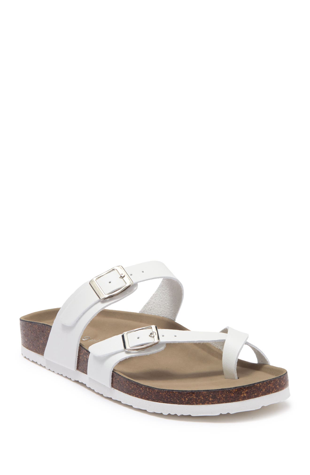 Madden Girl Bryce Sandal In Wht/wht