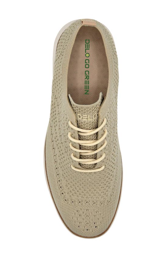 Delo Go Green Mesh Sneaker In Beige