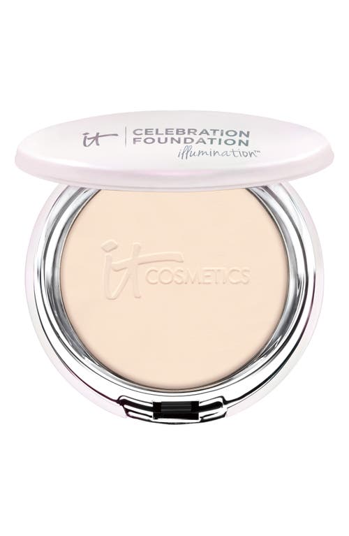 IT Cosmetics Celebration Foundation Illumination™ Full Coverage Anti-Aging Hydrating Powder Foundation in Fair (W)