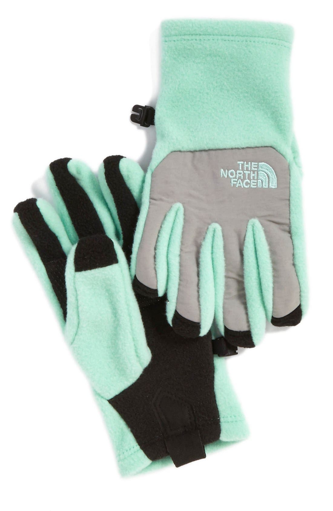 The North Face 'Denali ETip' Fleece Gloves (Girls) Nordstrom