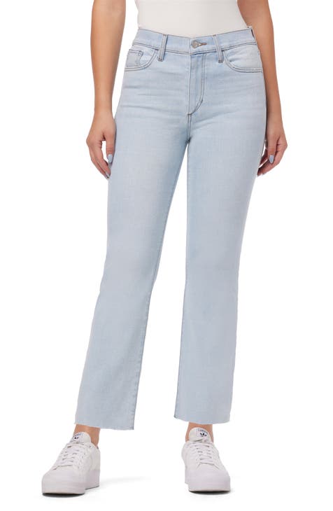 Joe's Jeans The Luna Coated High Rise Ankle Straight Jeans in