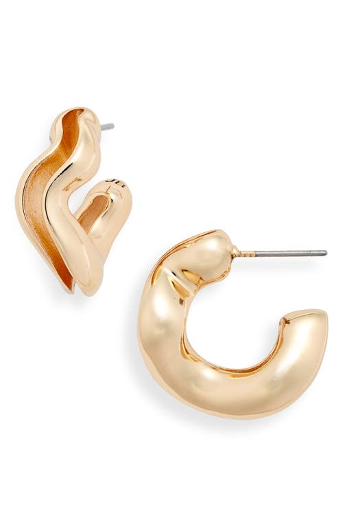 Ola Hoop Earrings in Gold