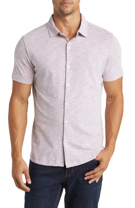 Norwood Mercerized Cotton Button-Up Shirt