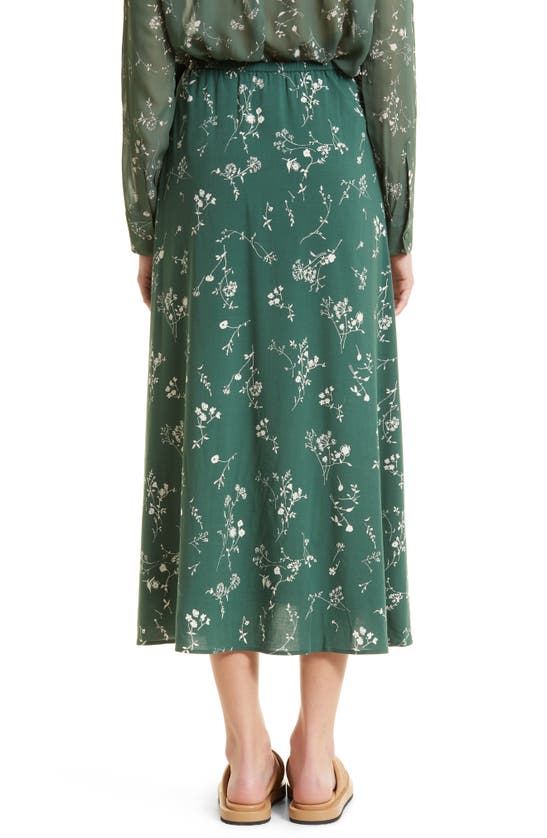SAMSOE & SAMSOE ANDINA FLORAL MIDI SKIRT