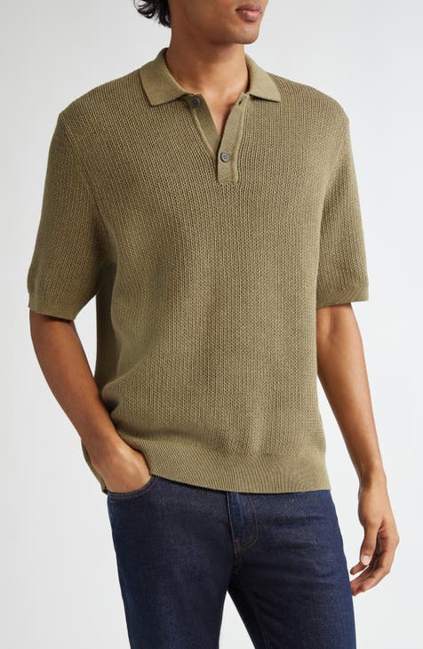 Brown Designer Polo Shirts for Men: Short & Long Sleeves | Nordstrom