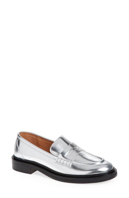The Vernon Loafer in Silver