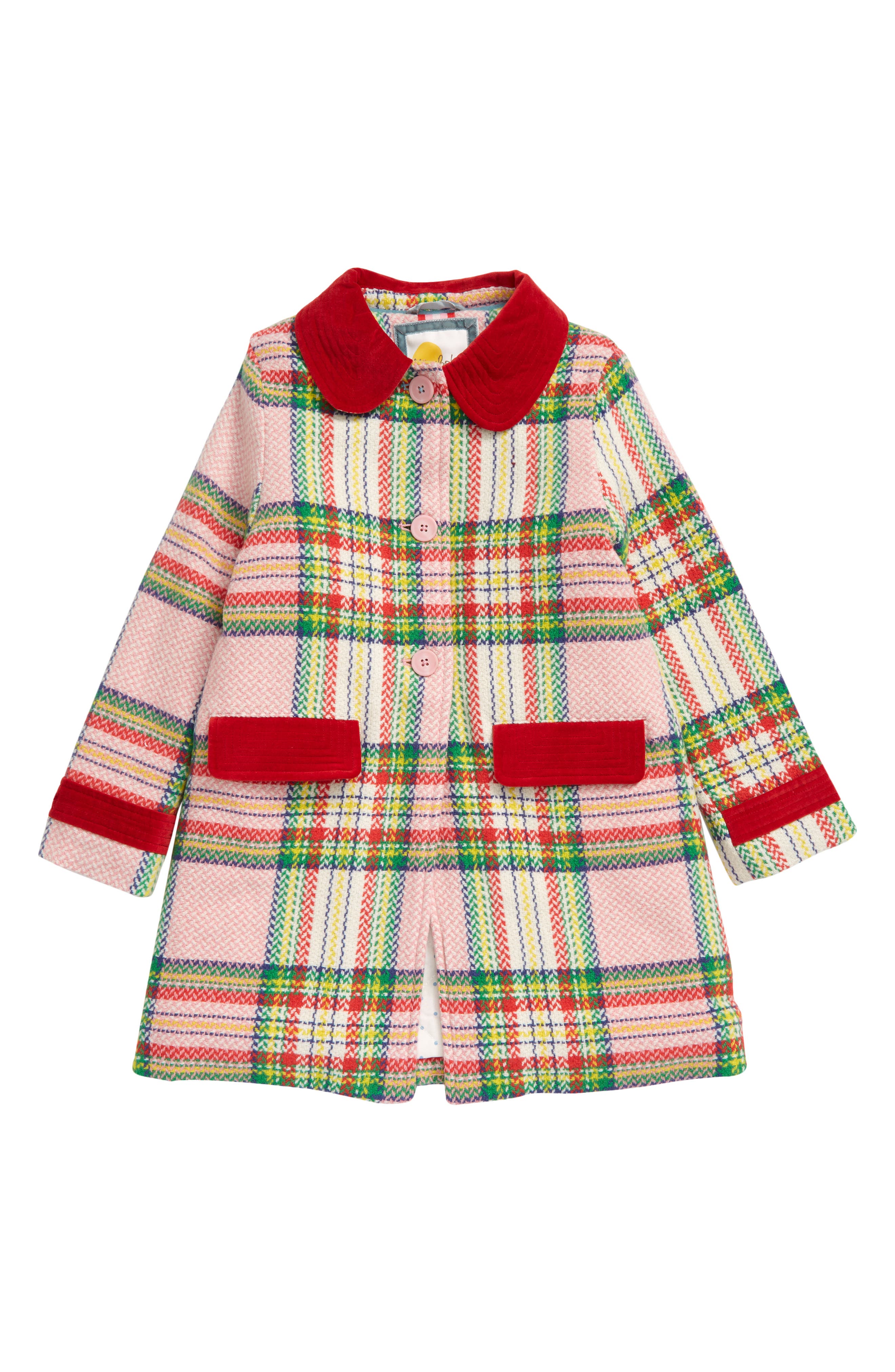 mini boden wool coat