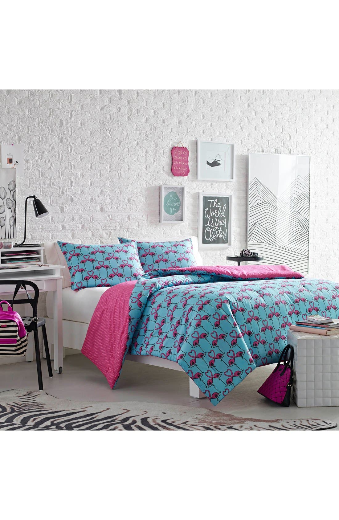 Betsey Johnson Bedding Love Birds Comforter & Sham Set Nordstrom