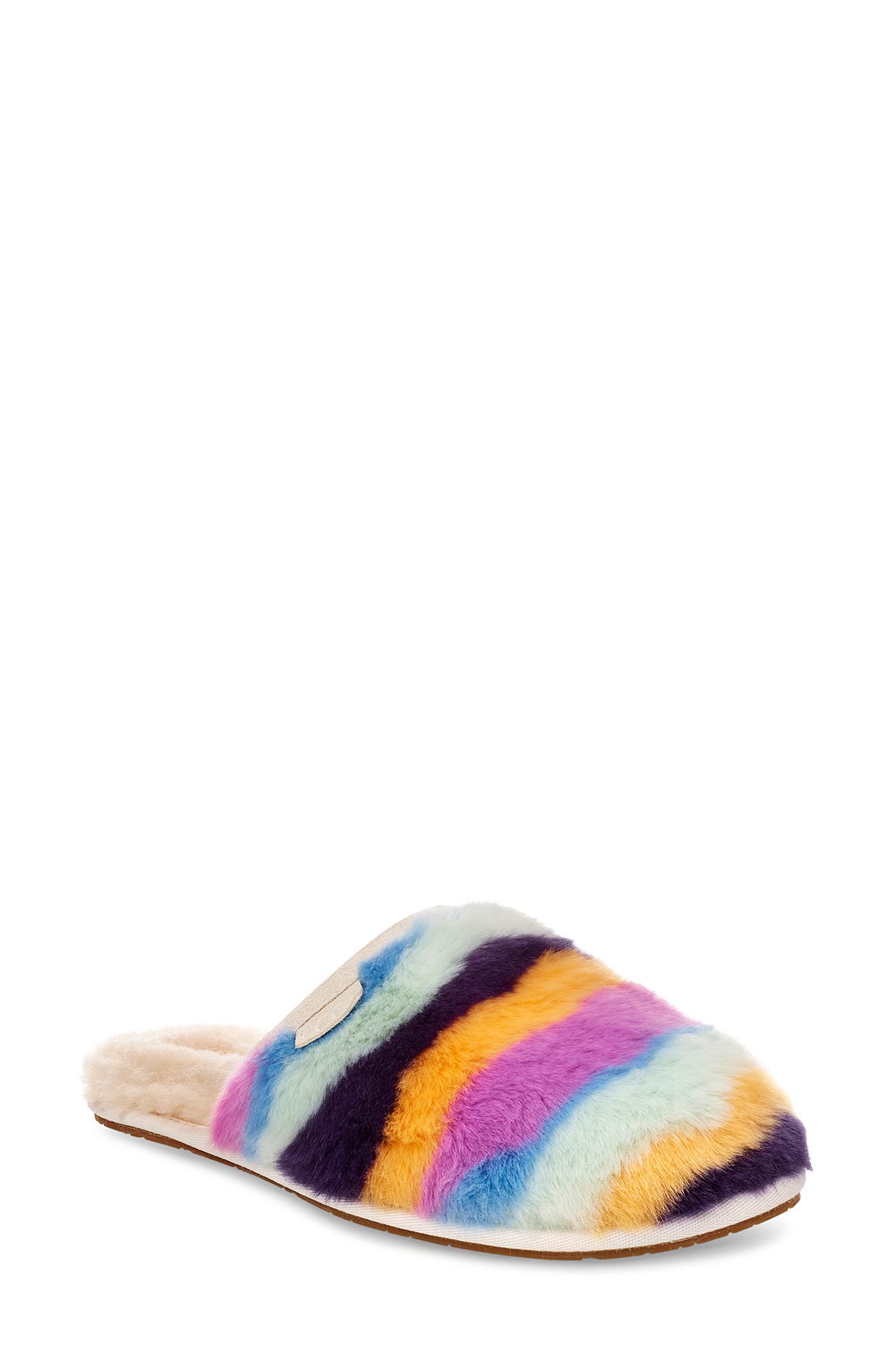 Ugg Fluffette Mural Slipper, Blue