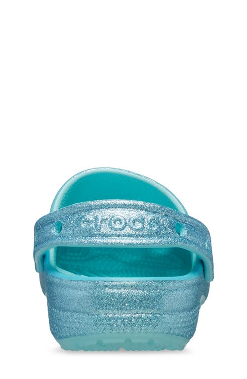 Shop Crocs Kids' Disney™ Elsa Clog In Turquoise Multi