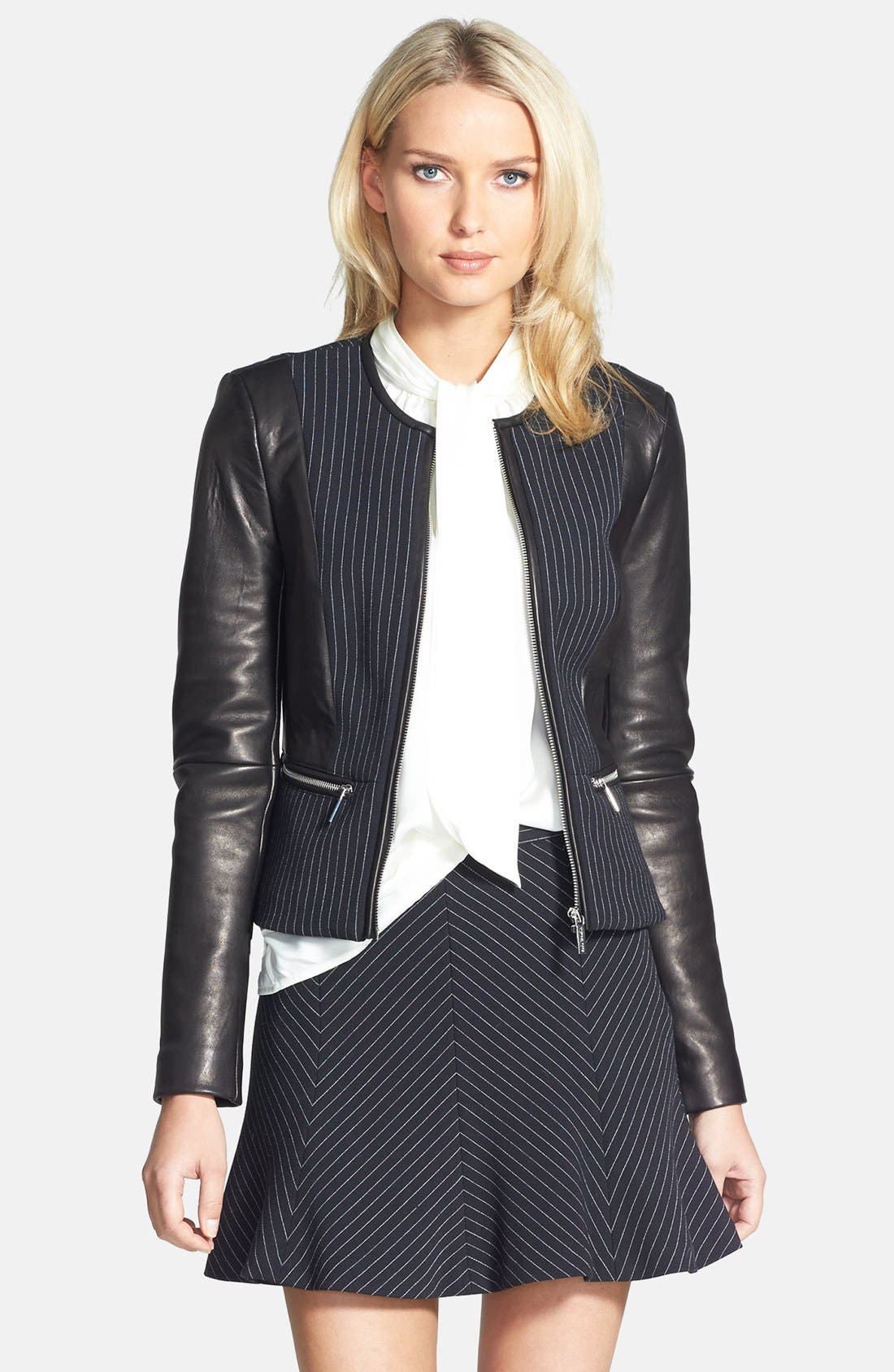 Leather Jacket Michael Kors Pictures