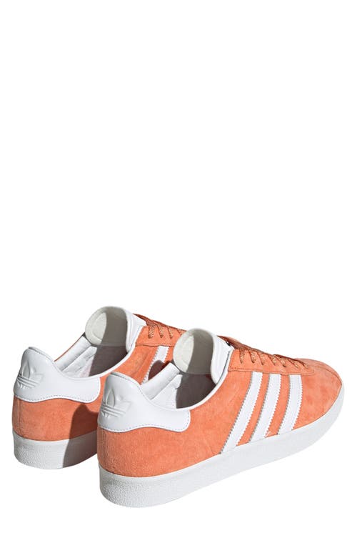 Shop Adidas Originals Adidas Gazelle 85 Sneaker In Orange/white