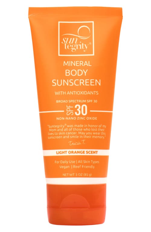 Mineral Sunscreen for Body Broad Spectrum SPF 30