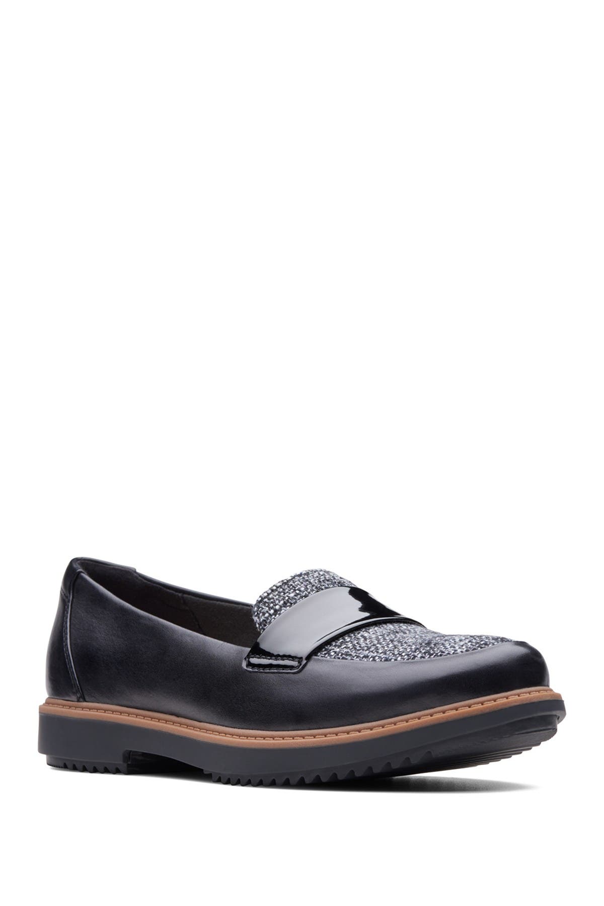 raisie arlie leather loafers