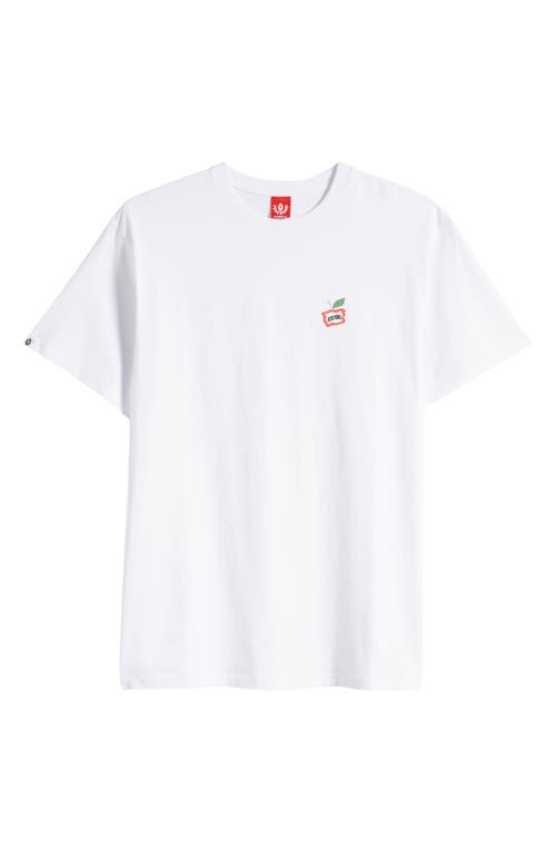 Shop Icecream Big Apple Graphic T-shirt In White