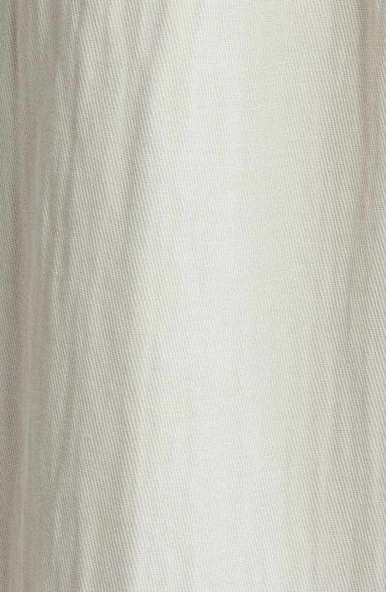 Noisy May Amanda High Waist Wide Leg Pants In Pearled Ivory