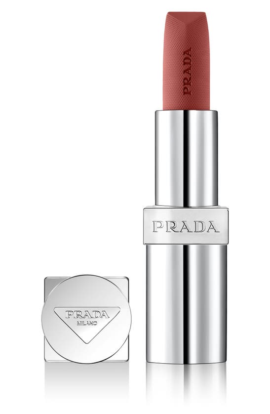 Shop Prada Monochrome Soft Matte Refillable Lipstick In B106