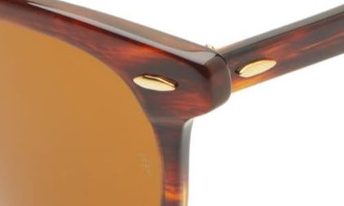 Shop Ray Ban Ray-ban Hawkeye 52mm Sunglasses In Striped Havana/brown