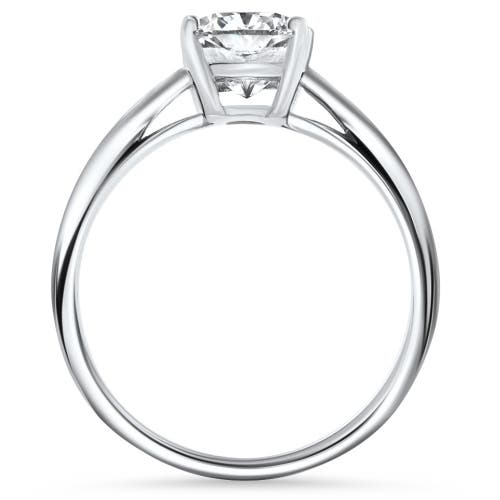 Bliss Diamond 1 1/2ct Cushion Diamond Solitaire Engagement Ring 14k Gold Lab Grown In 14k White Gold