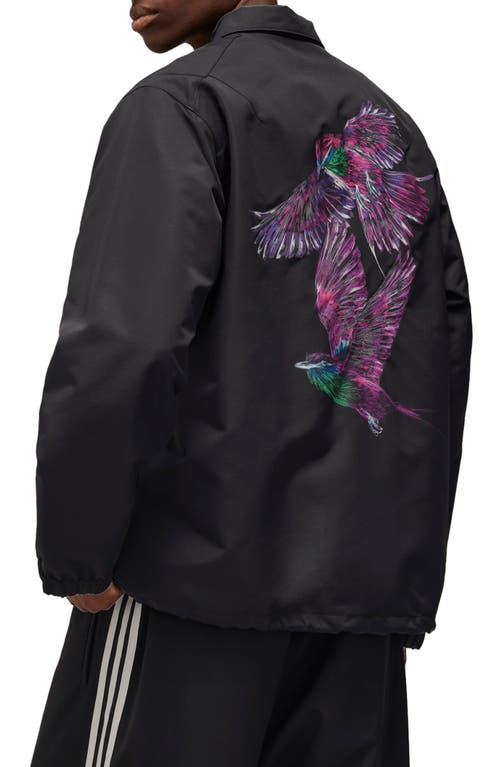 Shop Y-3 Coach's Jacket In Black