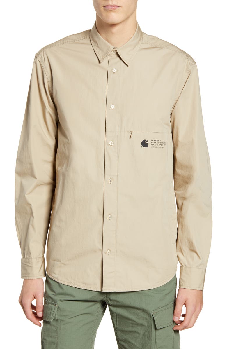 Carhartt Work In Progress Coleman Button-Up Shirt | Nordstrom