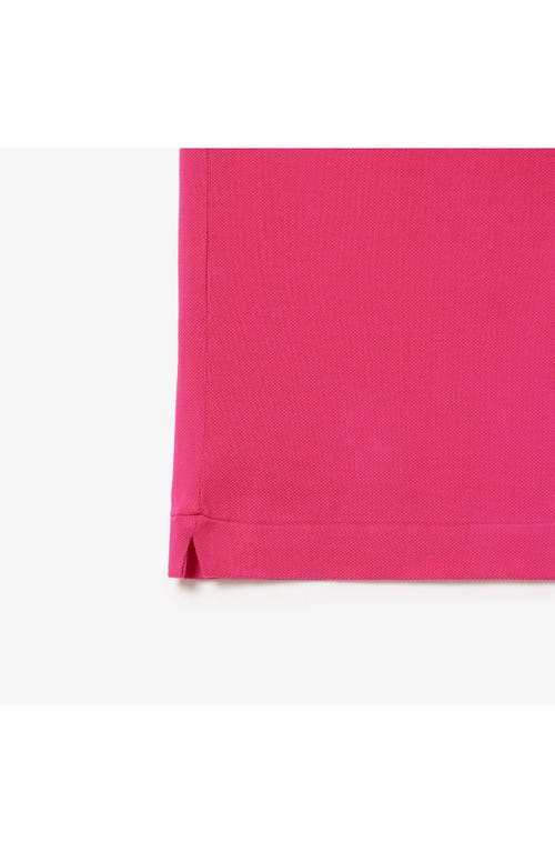 Lacoste Regular Fit Piqué Polo In Spinel