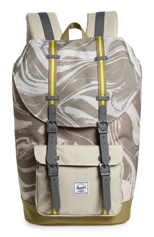 Herschel little america forest green best sale