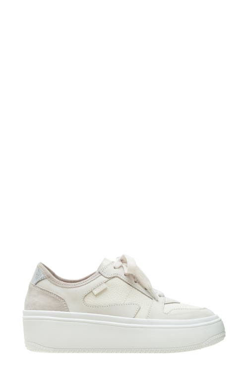 Shop Linea Paolo Gains Platform Sneaker In Snow