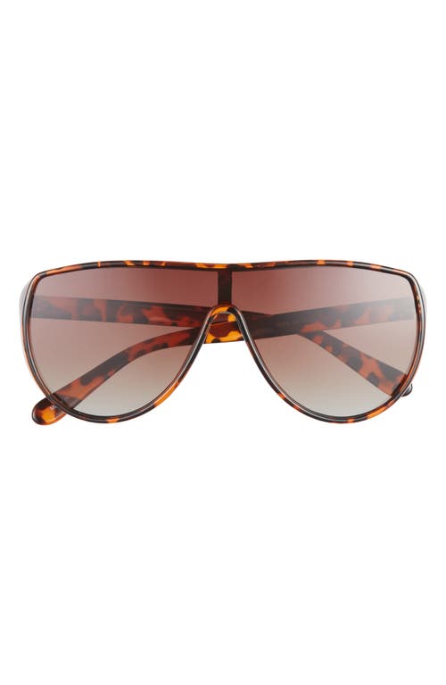 Shop Bp. Sporty 137mm Flat Top Sunglasses In Tortoise