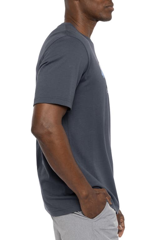 Shop Travismathew Fog City 2.0 Graphic T-shirt In Blue Nights