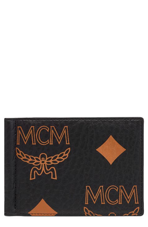 Black Logo-engraved metal money clip, Saint Laurent