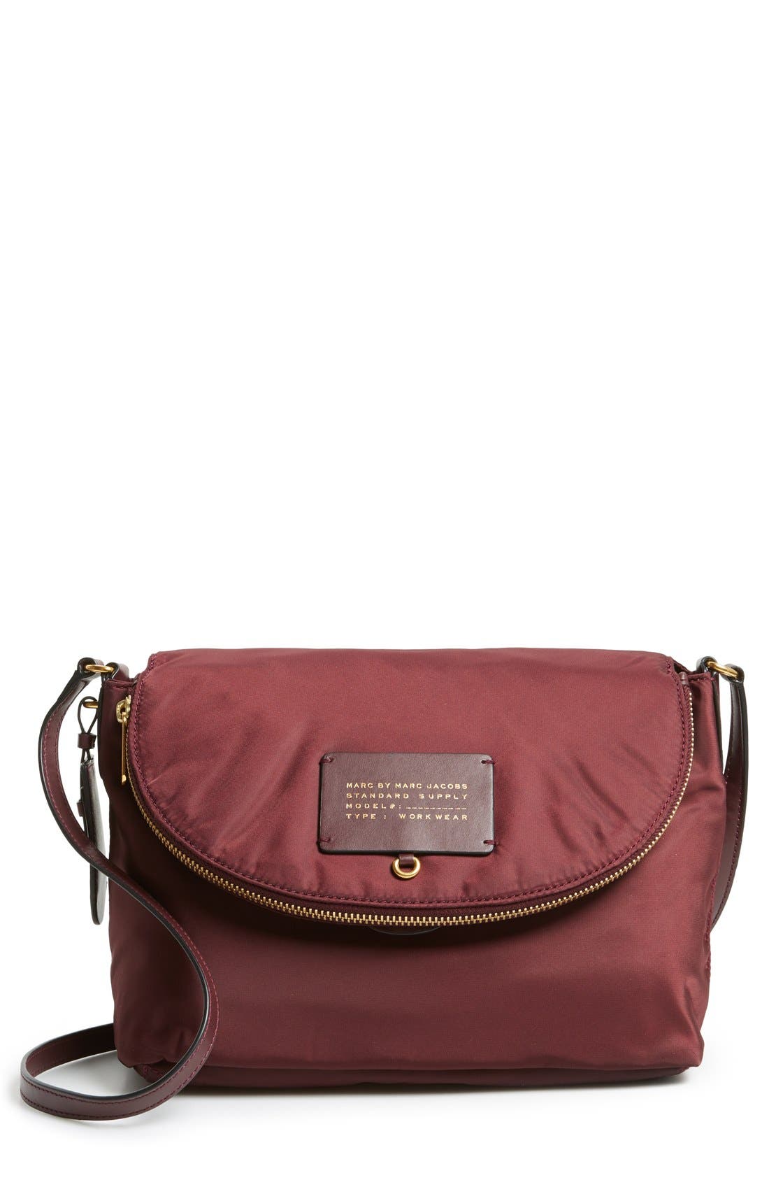 MARC BY MARC JACOBS 'Preppy Legend Natasha' Nylon Crossbody Bag