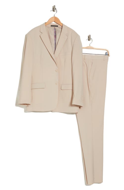 Braveman Classic Fit 3-piece Suit In Light Beige