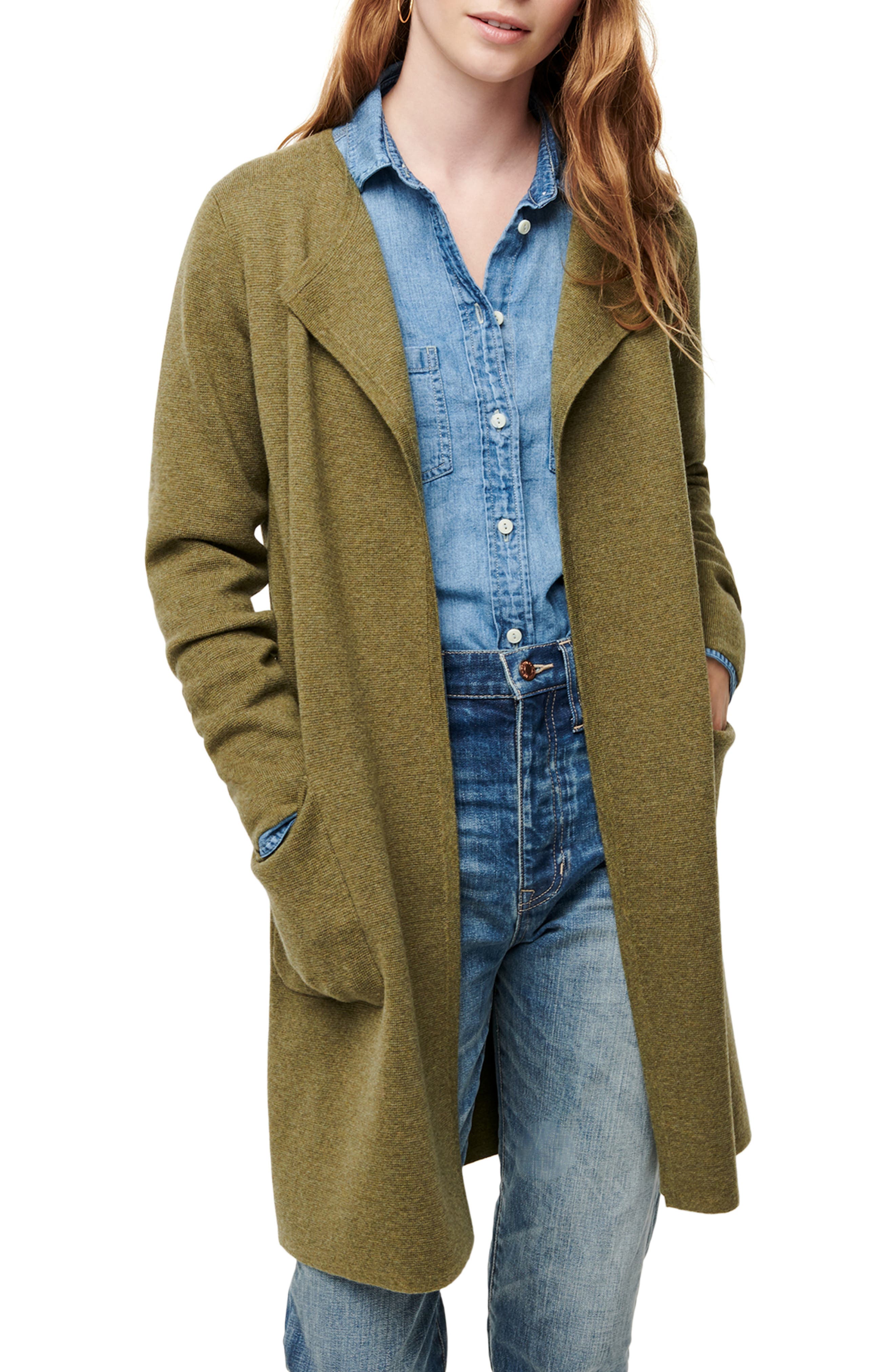 J.crew Juliette Collarless Sweater 