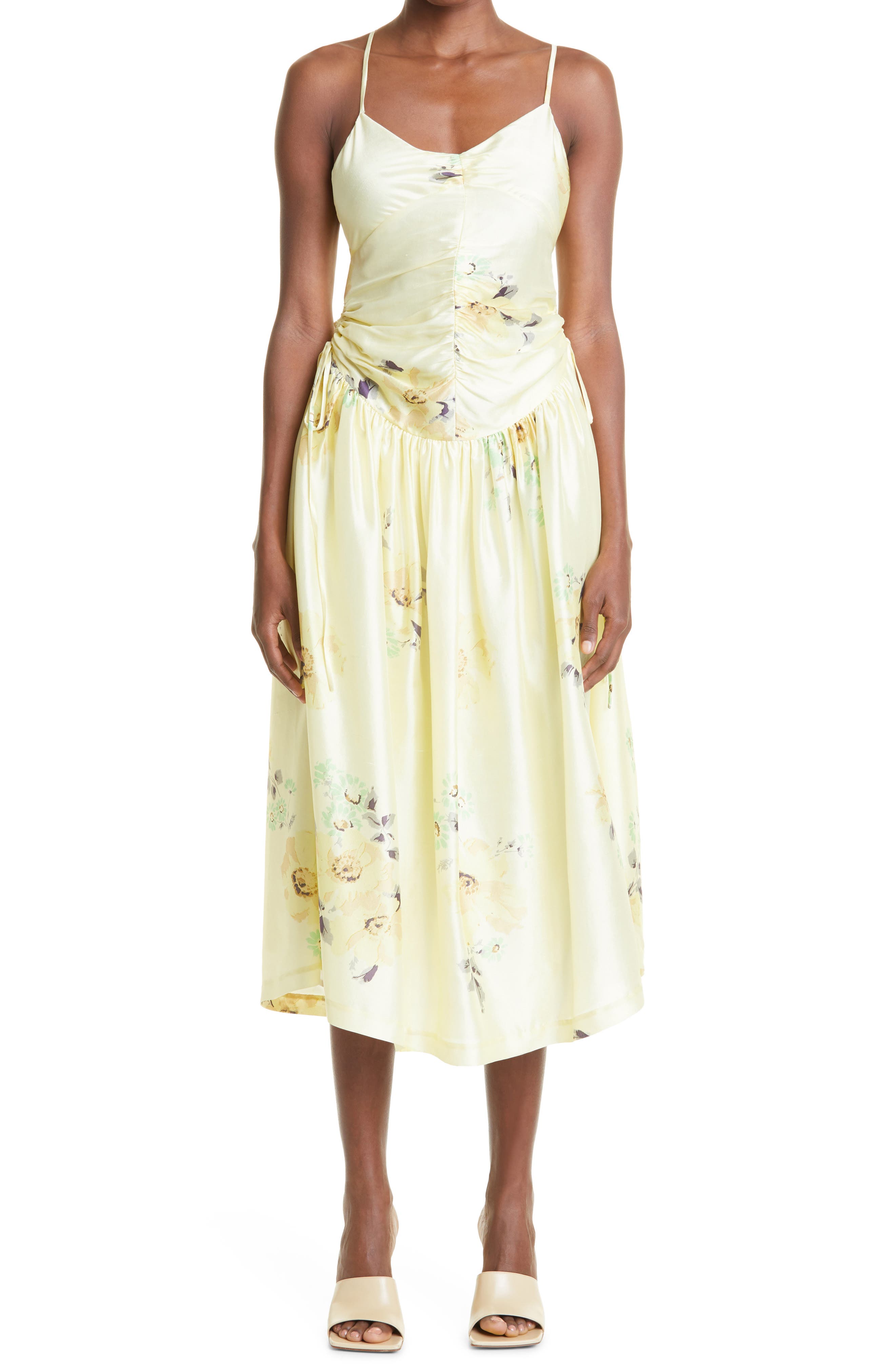 rebecca taylor yellow dress