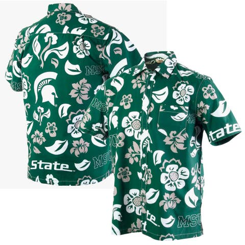 Girls Infant Wes & Willy Green Michigan State Spartans Tie-Dye