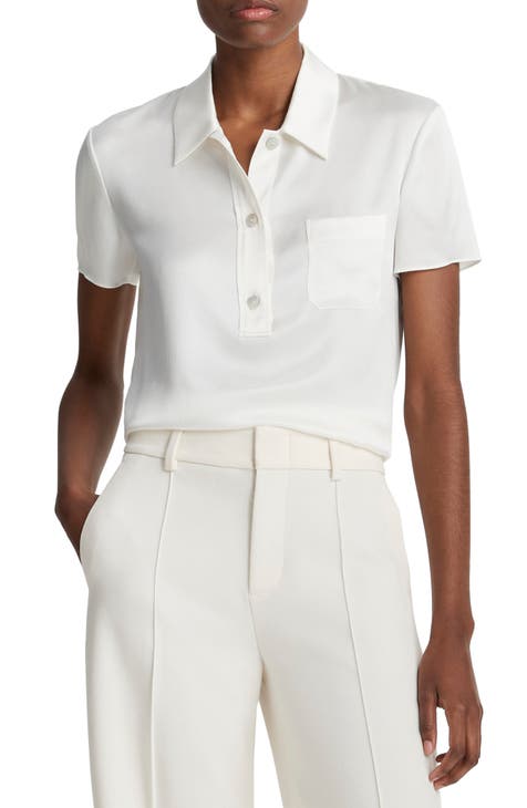 Monaco Silk Blouse  Silk blouse, Stylish business casual, Work