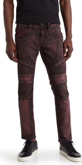 Rock Revival Biker Skinny Jeans Nordstromrack