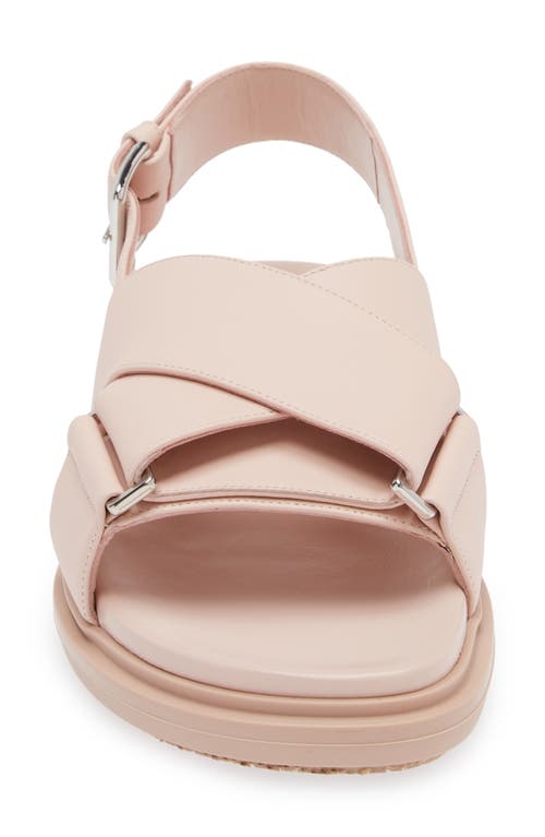 Shop Marni Fussbett Sandal In Ecru