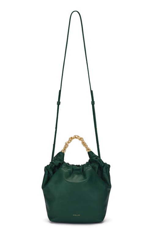 Demellier Small Miami Bag Forest Green Smooth In Forest Green