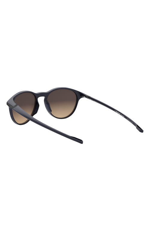 Shop Tag Heuer Vingt Sept 54mm Phantos Sunglasses In Matte Blue/brown Mirror