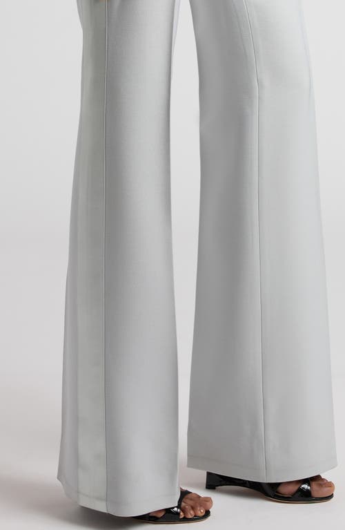 Shop Tom Ford Tailored Wool & Silk Tuxedo Pants In Ig052 Light Grey