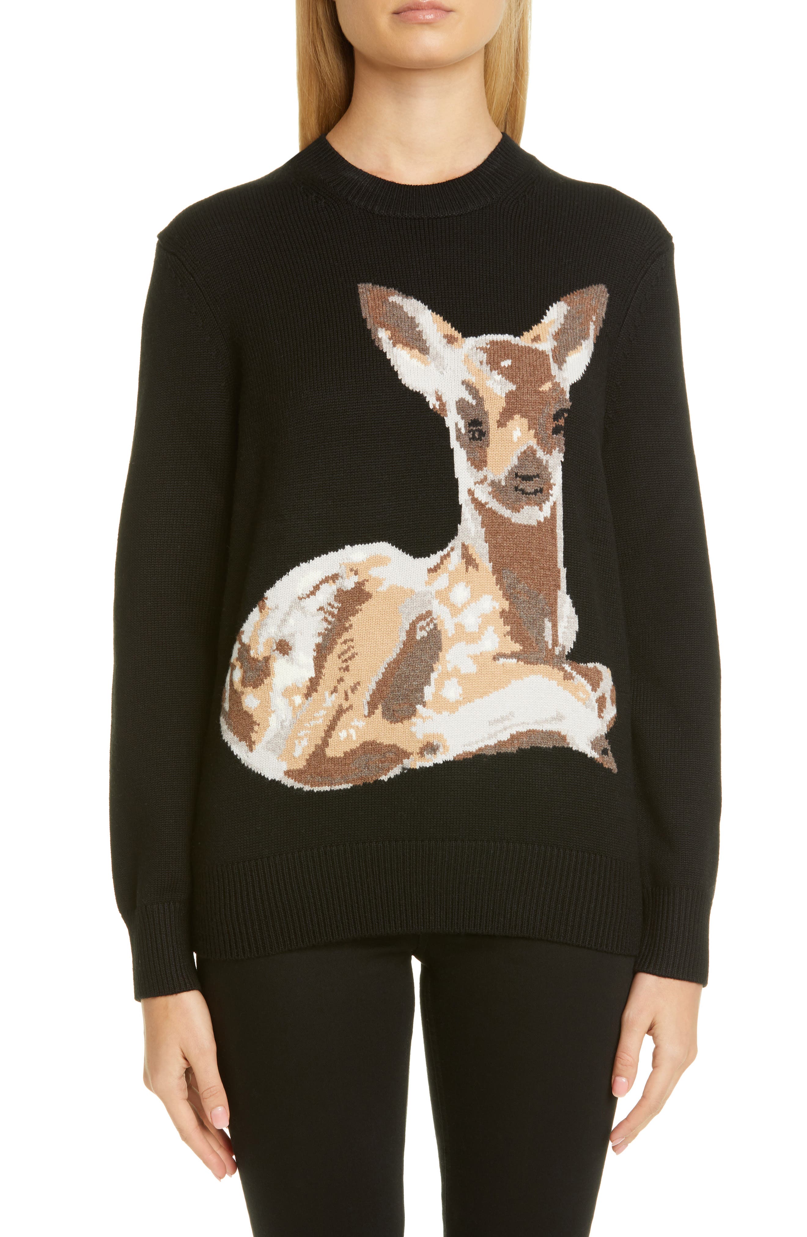 burberry deer sweatshirt