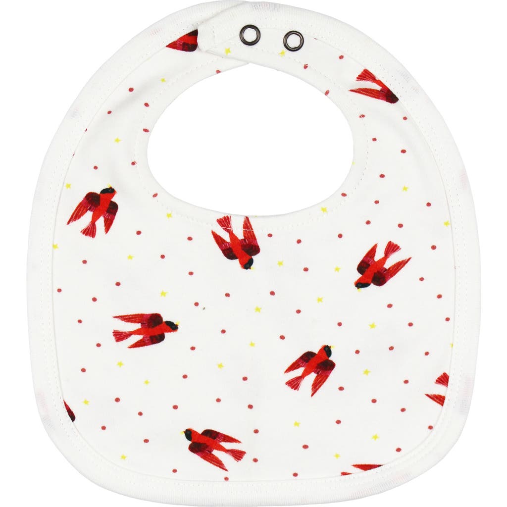 L'OVEDBABY L'OVEDBABY X THE WORLD OF ERIC CARLE™ 2-LAYER REVERSIBLE ORGANIC COTTON BIB