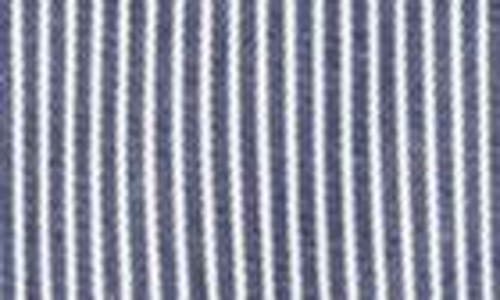 STAN RAY STAN RAY PINSTRIPE COTTON BUTTON-UP SHOP JACKET
