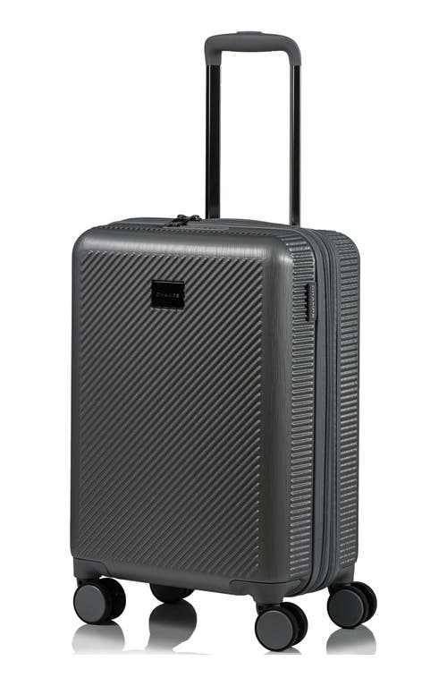 Champs Iconic Ii Carry-on Hardside Suitcase In Silver