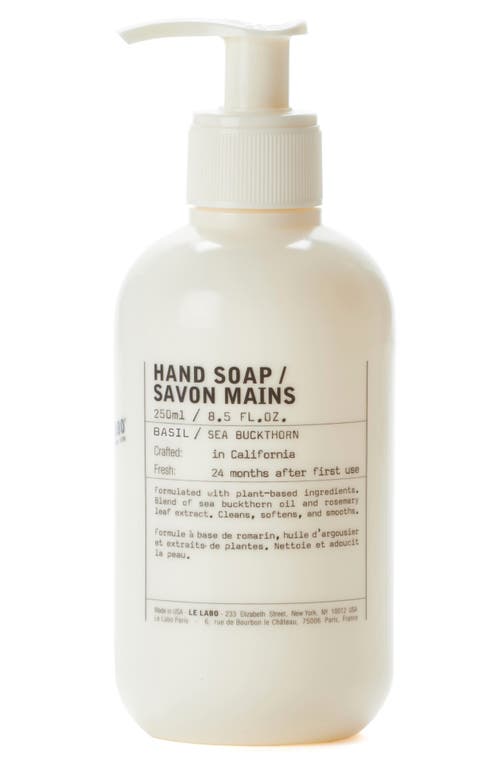 Basil Hand Soap