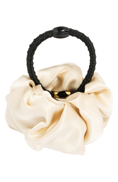 L. Erickson Super Scrunch Ponytail Holder in Sand Dollar at Nordstrom